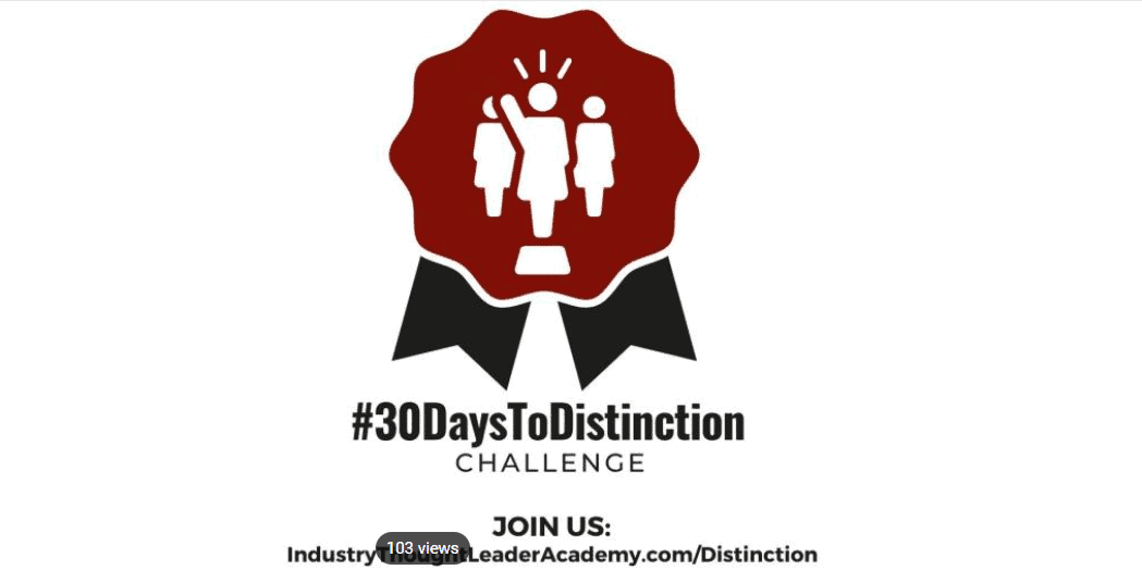 30-Days to Distinction Challenge – Become Distingisable, Uncopyable and Irresistible